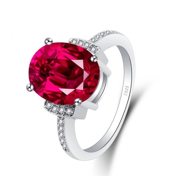 Ruby Red Elegance Ring - Picture 3 of 4